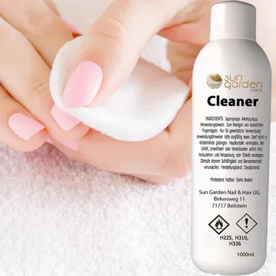 Produktbild von Nagelreiniger Cleaner zum Entfetten, Desinfizieren und Entfernen des Dispersionsfilms 1000 ml