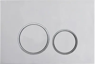 Image de Fenix07xs bouton poussoir chrome brillant /compatible avec Geberit Sigma UP300 et UP320/ (600701)