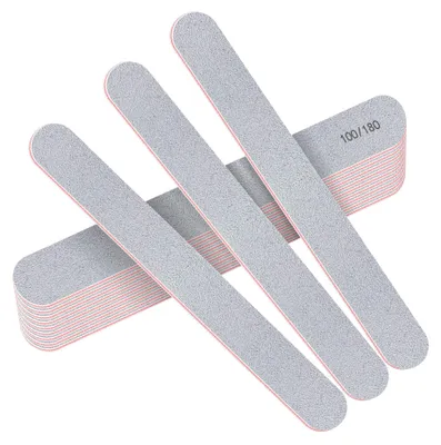Zdjęcie produktu dla Profesjonalne pilniki do paznokci Stadux, dwustronne, o gradacji 100/180, przeznaczone do manicure