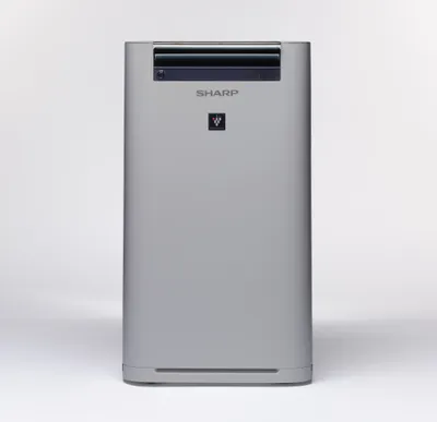 Produktbild von SHARP UA-HG60E-L Luftreiniger mit Befeuchtungsfunktion, Verbesserung der Luftqualität, Ideal für Allergiker, 3 Stufen Filtersystem, HEPA-Filter, Räume bis zu 48 m², Hellgrau []