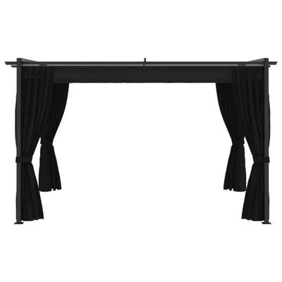 Image de vidaXL Gazebo 4 x 3 m Anthracite