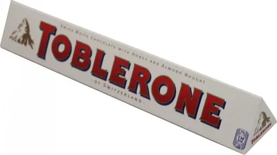 Produktbild von Toblerone White Schweizer Schokolade mit Honig Mandel Nougat 100g