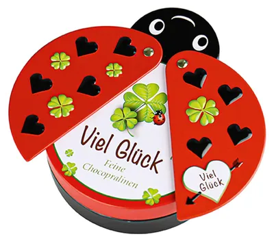 Produktbild von Heidel Marienkäfer 'Viel Glück' 43g