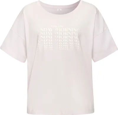 Produktbild von s.Oliver Pyjama 2 -teilig rosa-weiß gemustert Größe 36/38