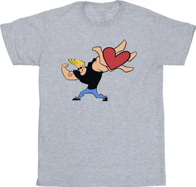 Produktbild von Johnny Bravo - T-Shirt für Herren BI32077 (4XL) (Grau)