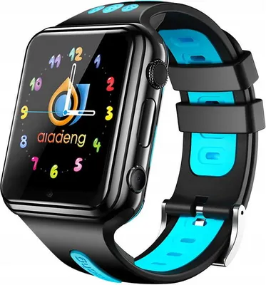 Zdjęcie produktu dla Smartwatch Dla Dzieci 2 Kamery V7 Czarno-Niebieski