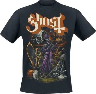 Produktbild von Ghost T-Shirt Herren What Music They Make schwarz 4XL