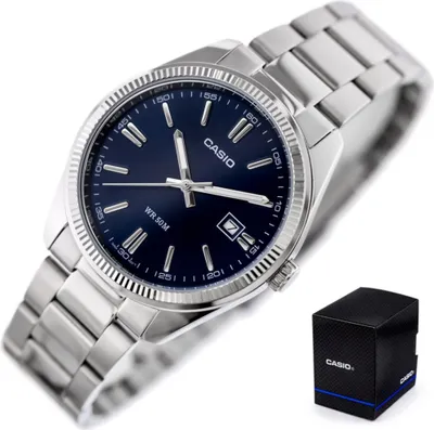 Produktbild von CASIO Herrenuhr MTP- + Box