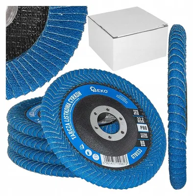 Productafbeelding van Schuurvel CYRKON 125mm P80 voor het slijpen van lasnaden en randen (5/100)