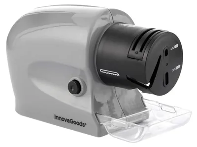 Produktbild von InnovaGoods® Elektrischer Multifunktions-Messerschärfer 6-in-1 Esharp – Präzises & schnelles Schärfen für Messer, Scheren & Werkzeuge