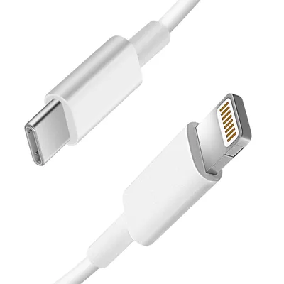 Produktbild von USB-C / Lightning Kabel Weiß 2m Power Delivery - Laden und Synchronisieren