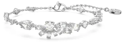 Obrázek produktu pro Dámský náramek Swarovski Gema Flower, bílý, rhodiovaný 5644687