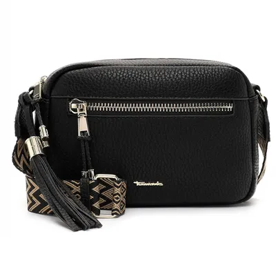 Produktbild von Tamaris Damen Camera Bag/ Schultertasche/ Umhängetasche TAS CARISSA Schwarz Kunstleder-