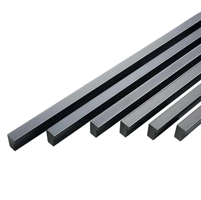 10er-Pack Aluminium-Kastengriffe, Lochabstand 288 mm, Schwarz