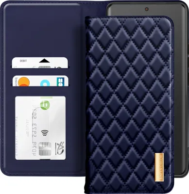Zdjęcie produktu dla Avizar, etui typu portfel do Xiaomi Redmi Note 14 Pro/14 Pro Plus, kolor granatowy