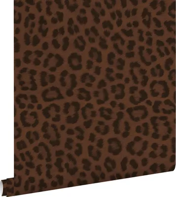 Produktbild von ESTAhome Tapete Leopardenmuster Braun 53 cm x 10.05 m