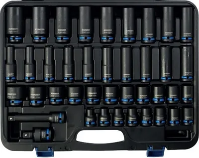 Obrázek produktu pro Sada nástrčných hlavic Kunzer 1/2" 40 ks 7SSE40