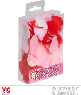 Produktbild von Box mit 150 Blüten Rot, Rosa, Weiß sortiert