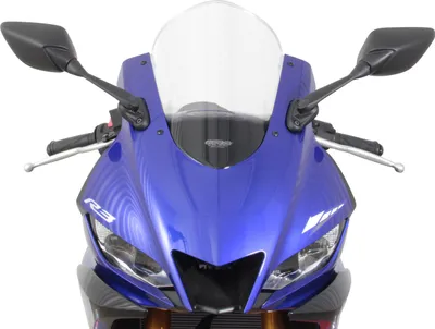 Immagine prodotto di Parabrezza moto MRA YAMAHA YZF-R3, , 2019-, forma R, trasparente