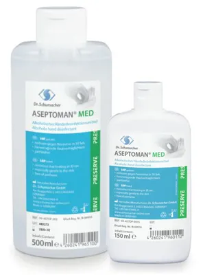 Immagine prodotto di Desomed 00-457OP-0015  Aseptoman med Händedesinfektion, Inhalt: 150 ml