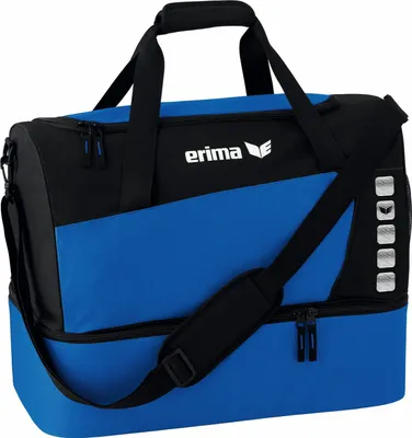Produktbild von erima CLUB 5 Sporttasche mit Bodenfach L new royal/schwarz