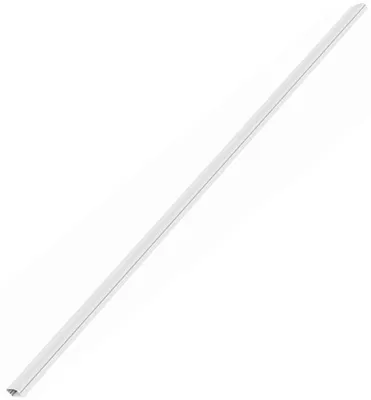 Obrázek produktu pro LogiLink KAB0113 LogiLink kabelový kanál s klapkovým a zacvakávacím uzávěrem, bílý