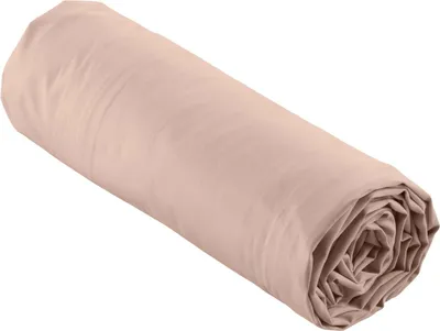 Image de Drap-housse uni en percale de coton 100 % ORIGINE