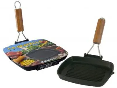 Imagen del producto de Sartén Risoli LA Gratella, de hierro fundido/aluminio fundido, con revestimiento antiadherente