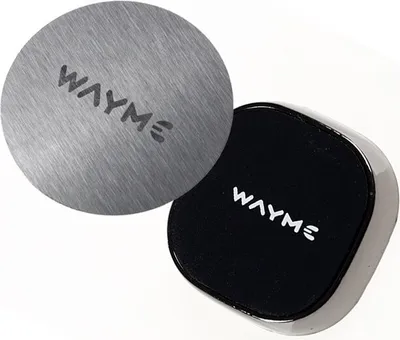 Zdjęcie produktu dla WAYME Uchwyt magnetyczny przyklejany, czarny