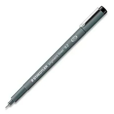 Produktbild von STAEDTLER Pigmentliner schwarz Strichstärke: 0,2 mm