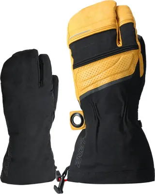 Image de Lenz Heat 8.0 Finger Cap Moufles Jaune,Noir M Homme Jaune,Noir M