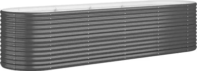 Produktbild von vidaXL Hochbeet Verzinkter Stahl 296x80x68 cm Anthrazit