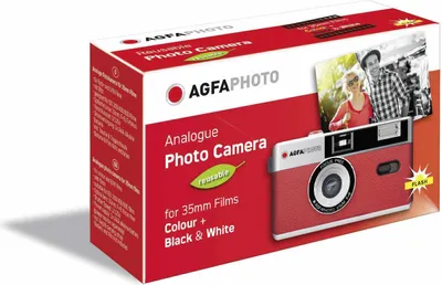 Obrázok produktu pre AgfaPhoto 603001, Kompaktný fotoaparát na film, 35 mm, 200 - 800, Optický, Čína, 32 mm