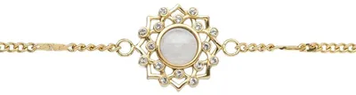 Produktbild von HOLZKERN Damen-Armband Composition Gem Mondstein/Goldfarben 9010631008598