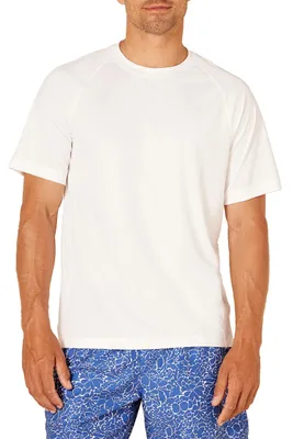 Productafbeelding van A. Essentials Heren rashguard, korte mouwen, UPF 50+ UV-bescherming, zwemshirt, sneldrogend