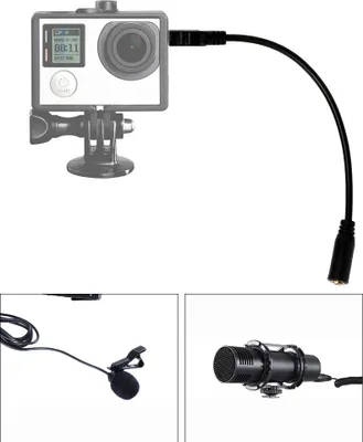 Zdjęcie produktu dla Kabel adaptera, łatwy w użyciu kabel 3,5 mm do mikrofonu