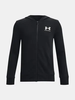 Produktbild von Under Armour Ua Rival Terry Fz Hoodie-Schwarz 1377250-001__YSM