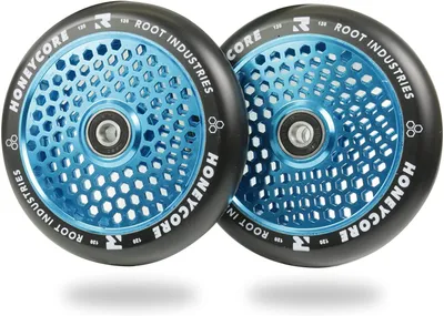 Produktbild von Root Honeycore Sky Blue 120mm Stunt-Scooter-Räder, 2er-Set