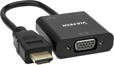 Produktbild von Vultech SN21707, 1 m, VGA (D-Sub), HDMI Typ A (Standard), Männlich, Weiblich, Gerade
