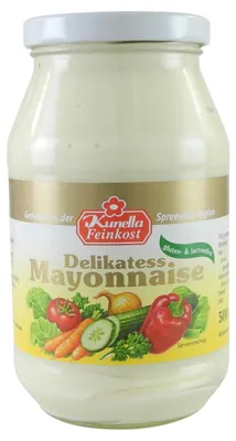 Produktbild von Delikatess Mayonnaise von Kunella Feinkost (500 ml)