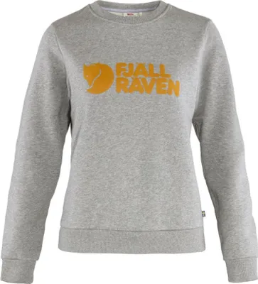Zdjęcie produktu dla Fjällräven Logo Sweater W Grey/Melange L Bluza outdoorowa