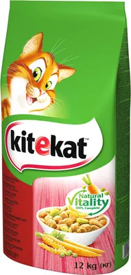 Zdjęcie produktu dla KITEKAT Sucha Karma Dla Kotów Z Wołowiną I Warzywami 12kg