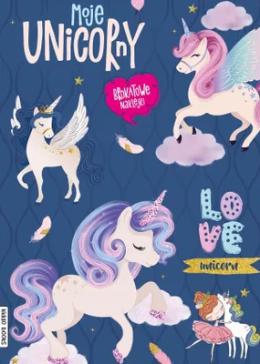 Productafbeelding van Het boekje "Mijn Eenhoorns" met glitter