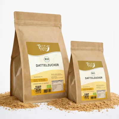 Produktbild von Tasty Pott Dattelzucker - im Beutel - 5000g