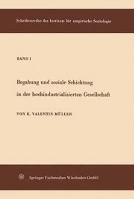 Obrázok produktu pre Begabung und soziale Schichtung in der hochindustrialisierten Gesellschaft