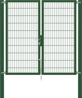 Image de Alberts 636791 Double porte Flexo avec accessoires, vert, largeur 200 cm, hauteur 200 cm
