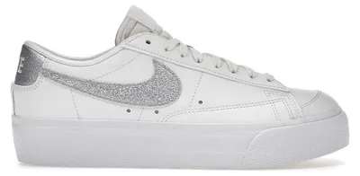 Produktbild von Nike Blazer Low Platform Summit White Metallic Silver (Women's) - EU 41