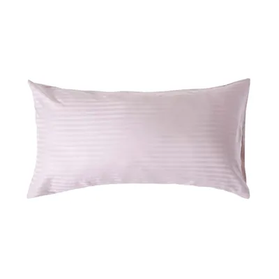 Produktbild von HOMESCAPES Kopfkissenbezug Fadendichte 330 pastell violett, 50 x 90 cm