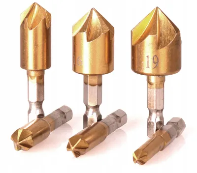 Produktbild von Vorfal Kegelsenker Set 6-teilig Metall Holz Kunststoff