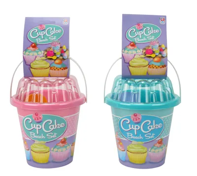 Immagine prodotto di Set di secchielli 17 Cup Cakes 12 pz ass